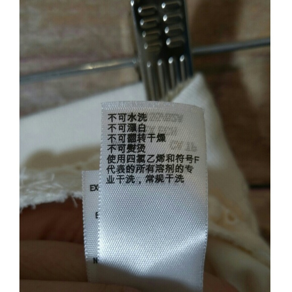 Juicy Couture Cream Circle Eyelet Mini Skirt - Picture 8 of 8